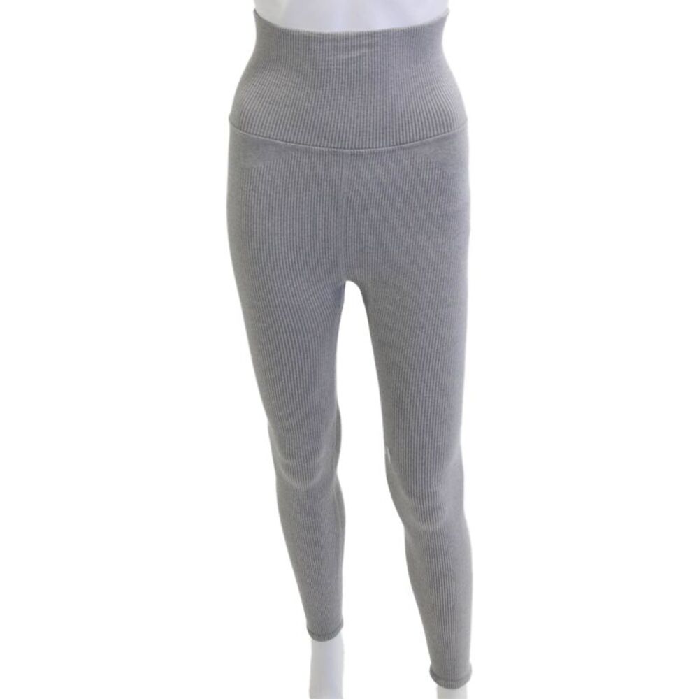 FP Movement Womens Maternity Ankle Jegging Striped Gray Size XS